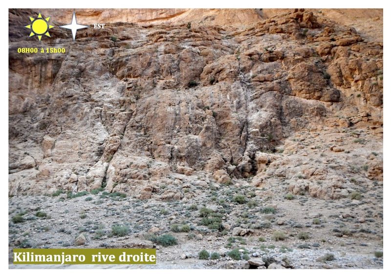 Climbing in Morocco Escalade au Maroc<br>
Guidebook climbing in the Todra gorges <br>
Kilimanjaro rive droite