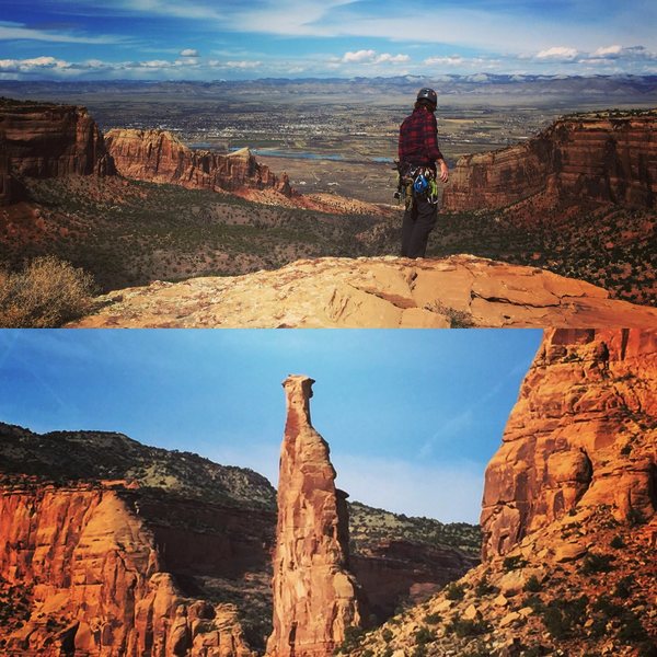 From above and below!