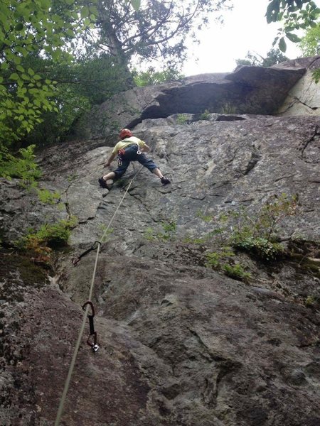Christian climbing.