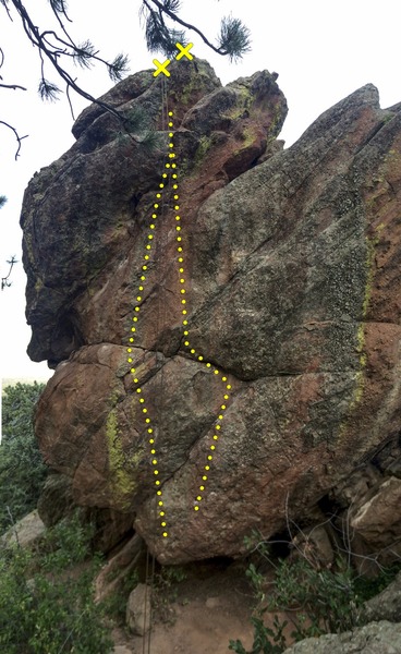 North Overhang, Panorama Rock.
