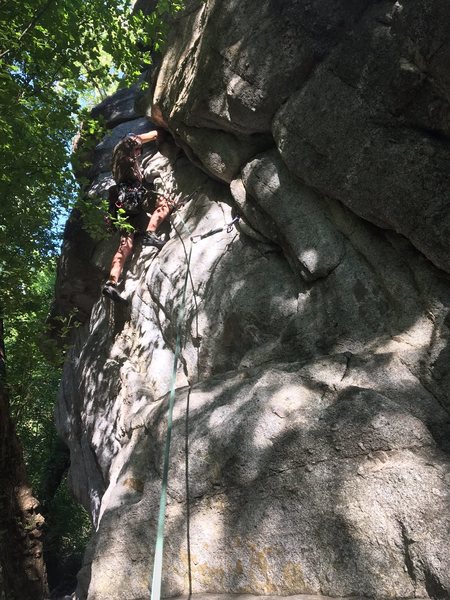 Rock Climb Devil Tree, Wasatch Range