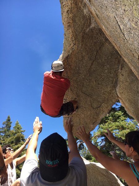 All I needed was some helping hands.
