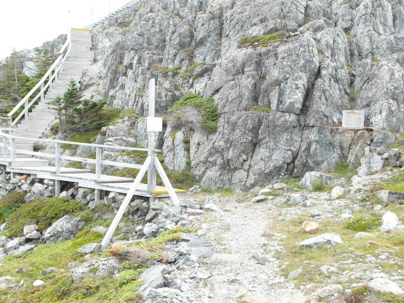 Head up to brimstone head trail the go right when you see this sign