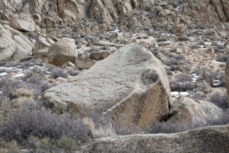 The view from The Get Carter Boulder.
