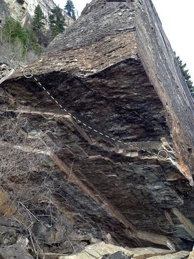 Looks grand, but bound to BREAK! Tread lightly, consider not climbing this one