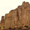 FA. "Little Weasel Tower" Weasel Formation . San Rafael Swell(North)Utah. Paul Ross Layne Potter 2008