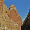 FA "Borrowdale Tower" San Rafael Swell (South) Eastern Reef . With A.Ross G.Vallee. 2015