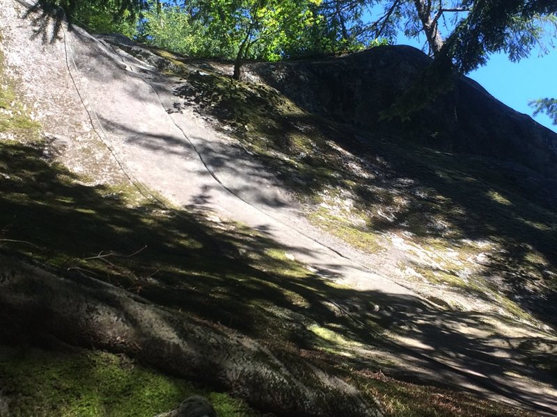 Left Side Crack