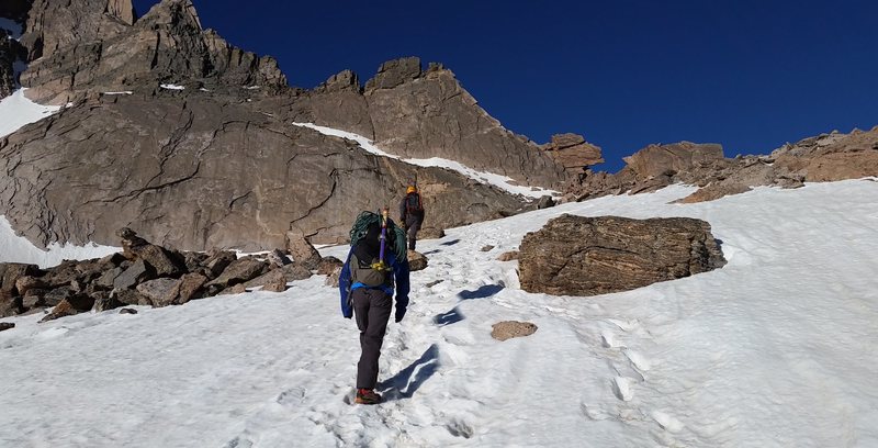 Longs Peak, Keyhole Ridge with Jordon G, and Ty. June 16th. 2016.