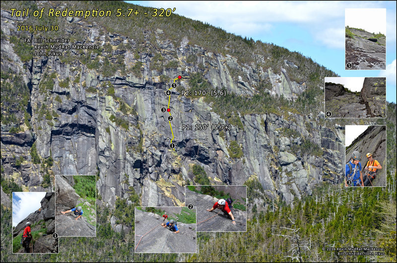 Beta photo of first ascent.