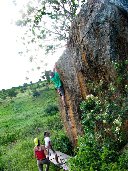 Andy at the top!