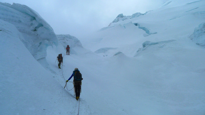 Approach to high camp.
