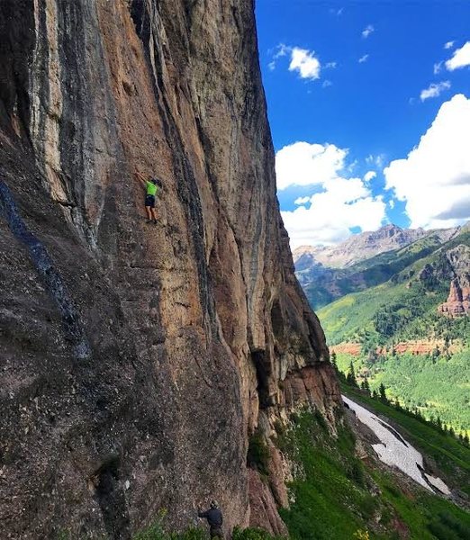 California Route, Falls Walls, Telluride.