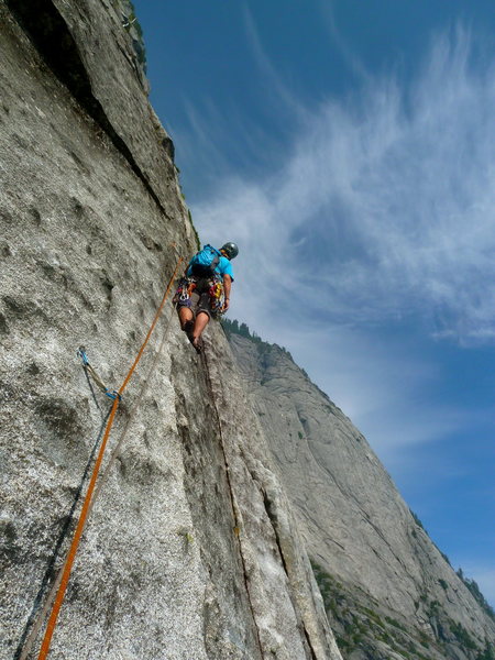 Stepping out into knobby deliciousness on Pitch 5.
