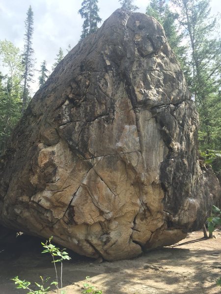 One Big 20 Foot Boulder