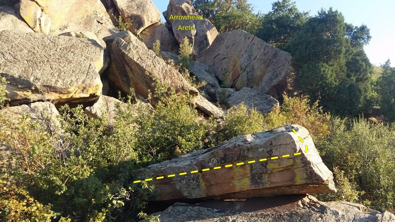 Little traverse boulder.