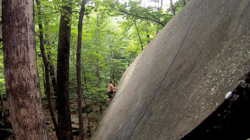 A nice pair of comfy old shoes on a dry summer day... slab heaven.