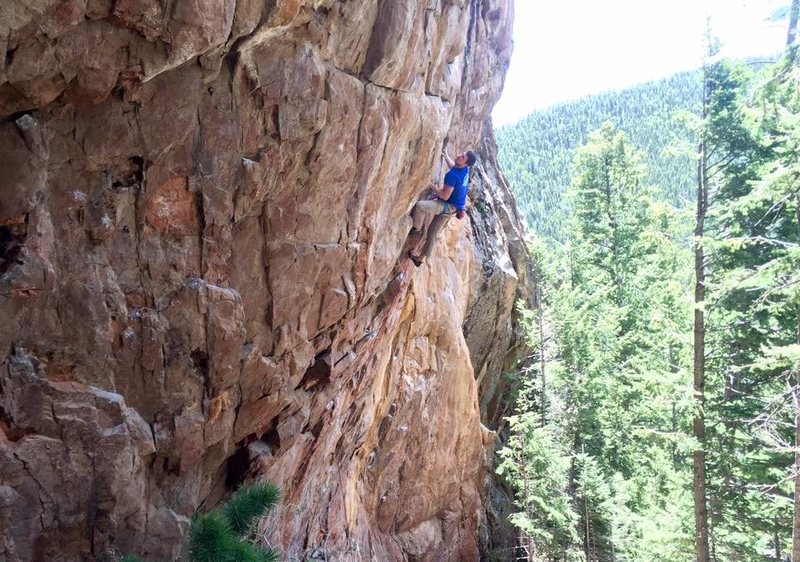 Getting into the crux.