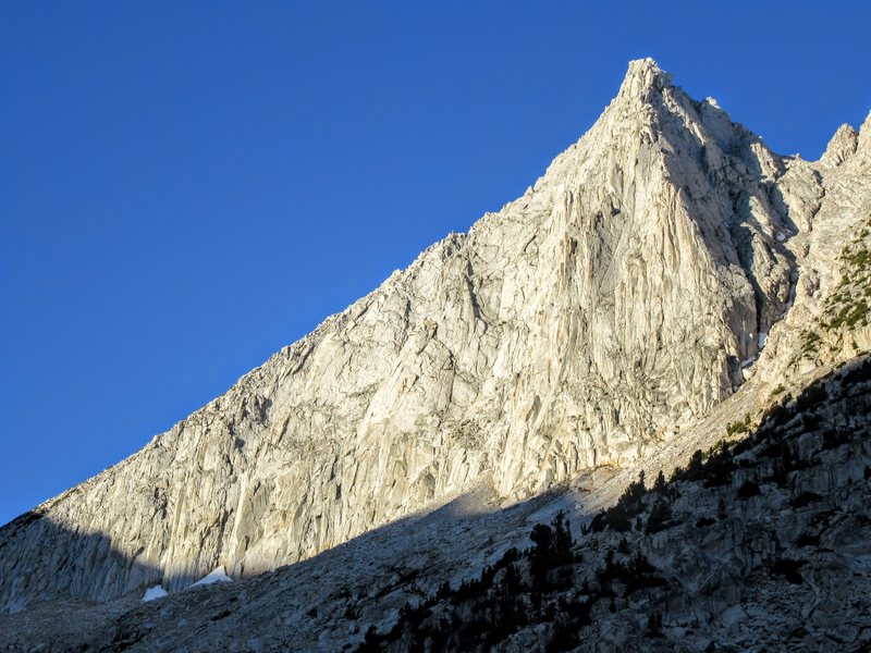 Rock Climbing in Third Recess Peak, High Sierra