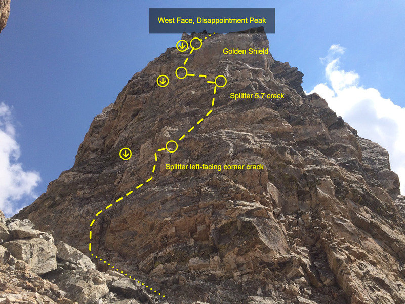 The West Face of Disappointment Peak.