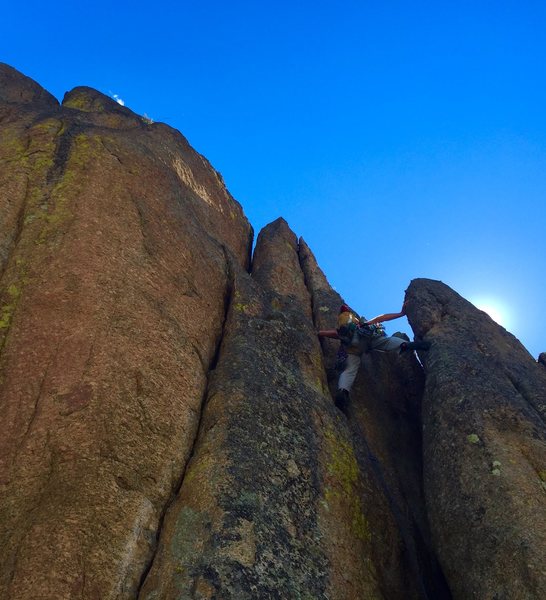 P1 chimney/crack craziness.