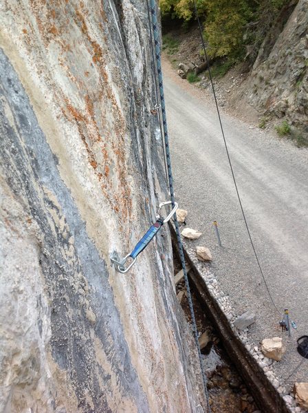 Some of the beautiful stone on this route