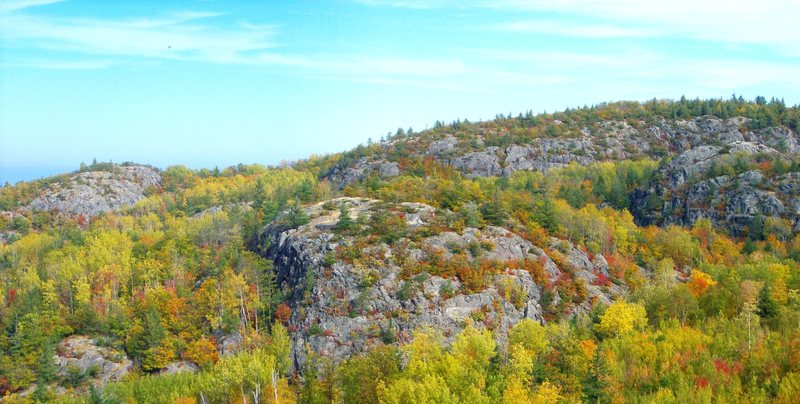 Superior Amphitheater, Lake Superior is 2 miles away from here to the north.