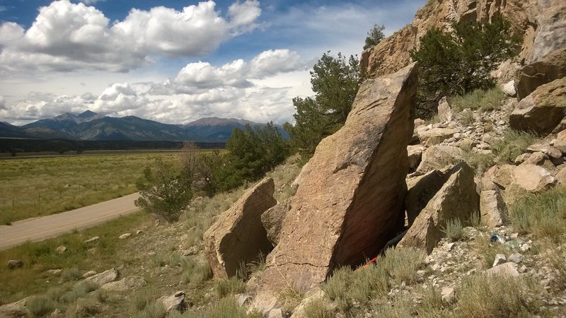 Spearhead Boulder.