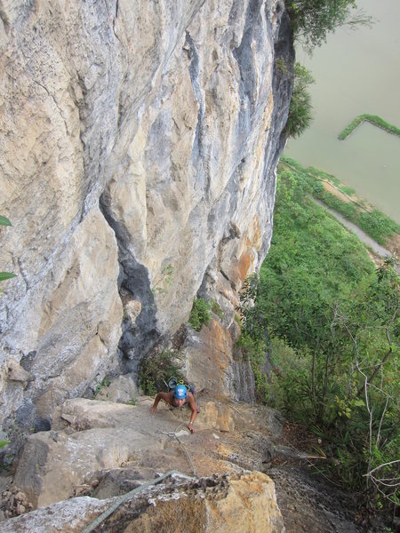 Looking down P3