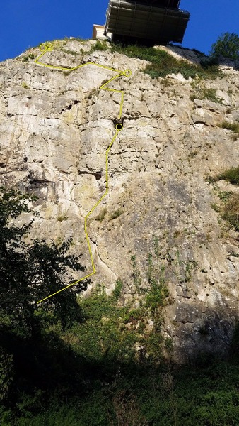 Hell Gates topo