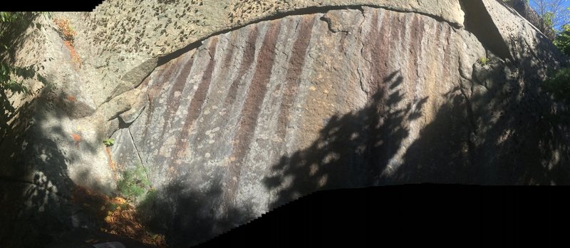 Vertical Rainbow Crack.