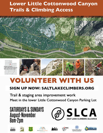 Volunteers Needed to help the SLCA and Access Fund