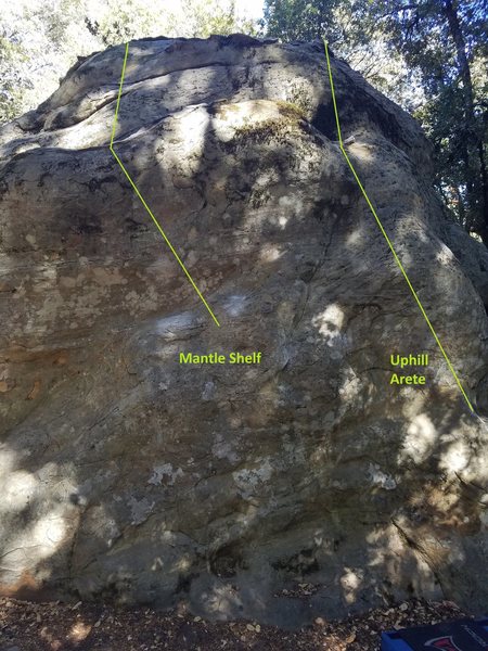 Uphill Nature Boulder