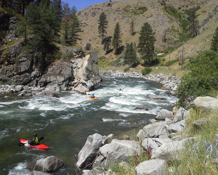 Staircase Rapid South Fork Of The Payette River Idaho 2937