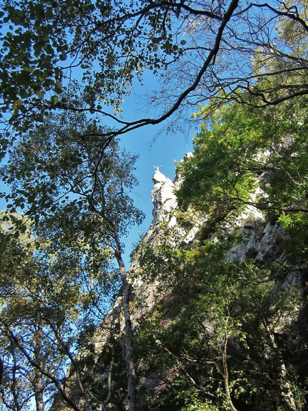 Andy on the pinnacle