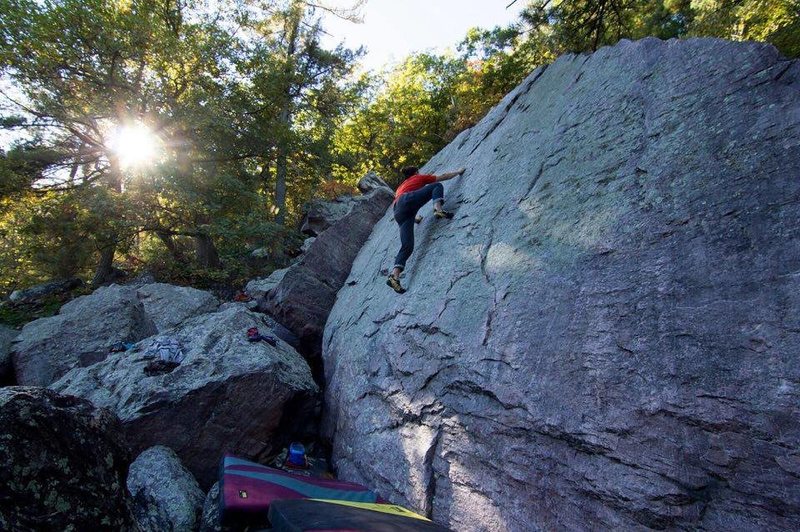 Running a lap on the classic Super Slab. | Photo: Ryan Ruffing