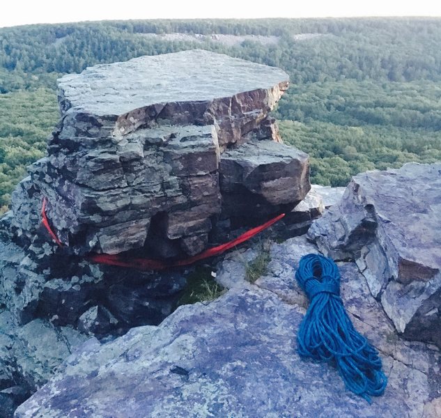 Climber remarkably survives after trusting life to single point anchor