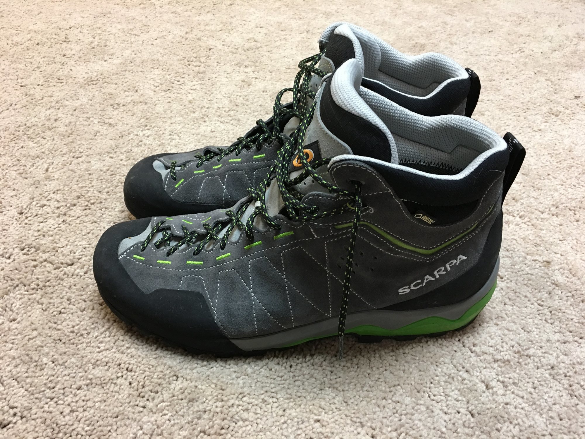 scarpa tech ascent gtx