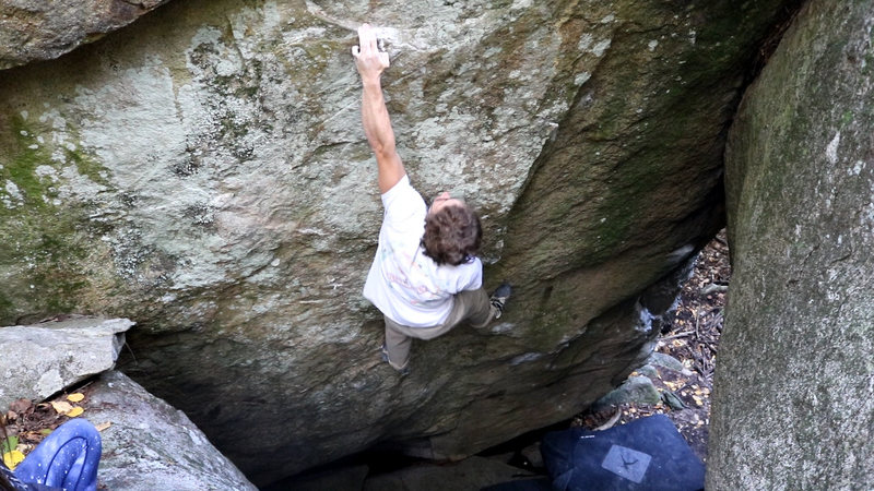 Aaron catching the huge move up