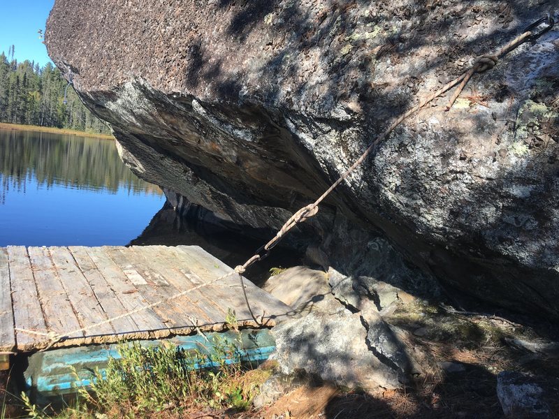 Please make sure to park S.W. Minnow back here when you are done and DON'T FORGET TO TIE HER UP!
