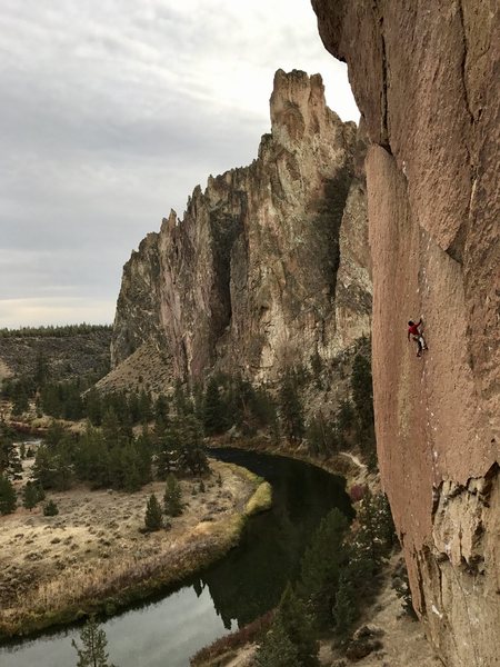 Amazing climb
