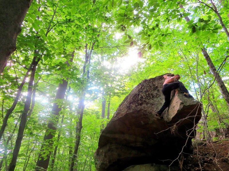Sundown Ledge Bouldering