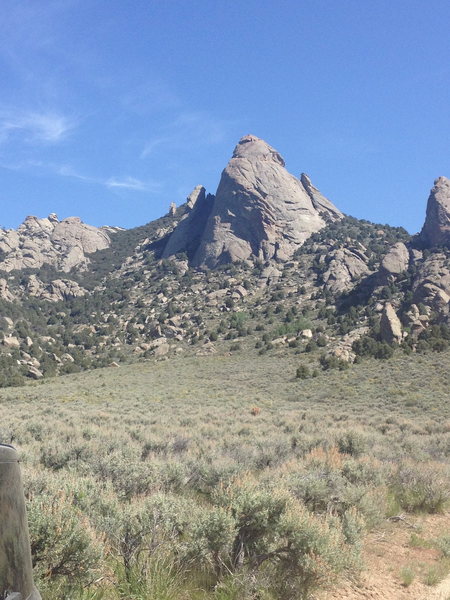 Here is the view from a distance.