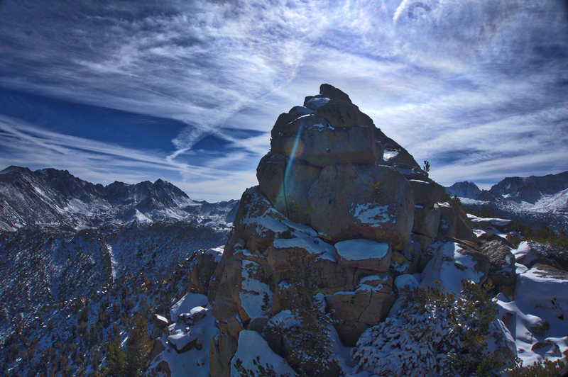 Rock Climbing in Table Mountain, High Sierra