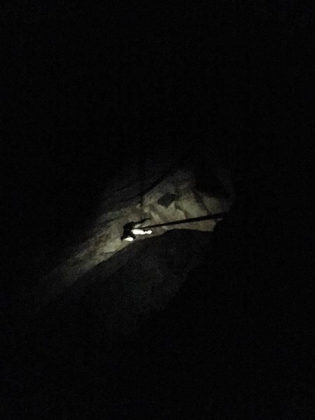 Rapping into the abyss.