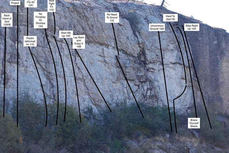 Middle section Foreplay Cliff