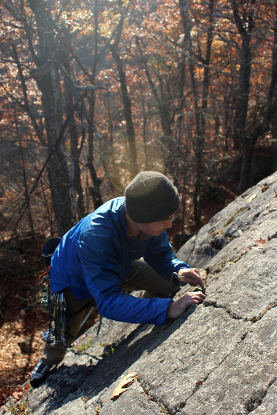 A great route for practicing gear placement