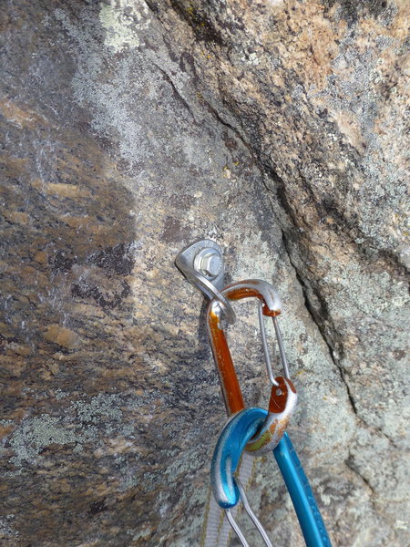 First pro bolt on Idiot Wind after replacement.