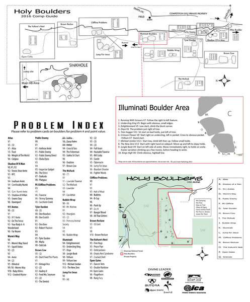 Holy Boulder Comp Map 16
