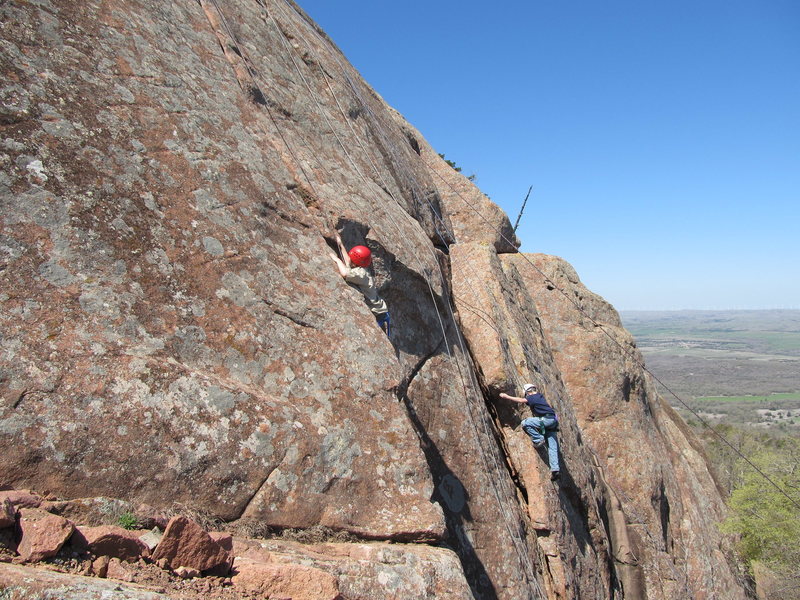 Josh Howard on Pirates 2012 boyscout climbing trip